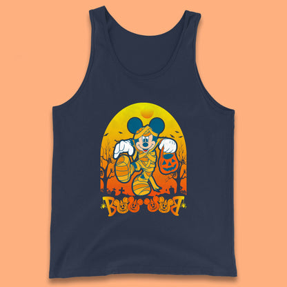 Disney Halloween Boo Mummy Mickey Mouse Horror Scary Disneyland Trip Tank Top