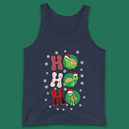turtles santa tank top