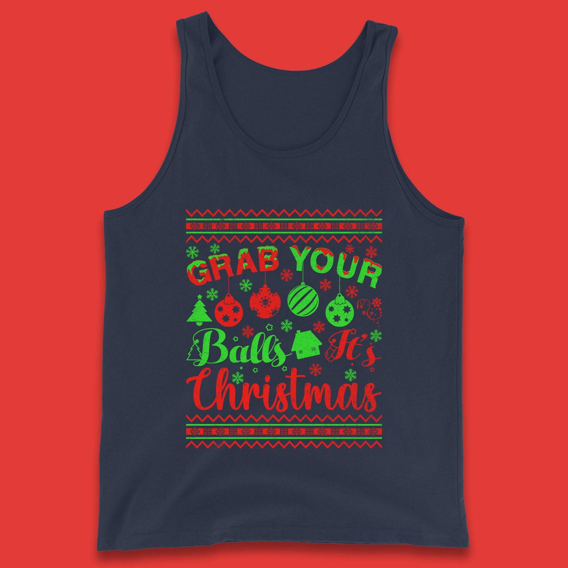 christmas ornament tank top