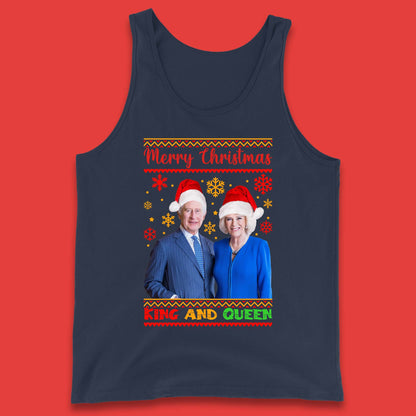 King And Queen Christmas Tank Top