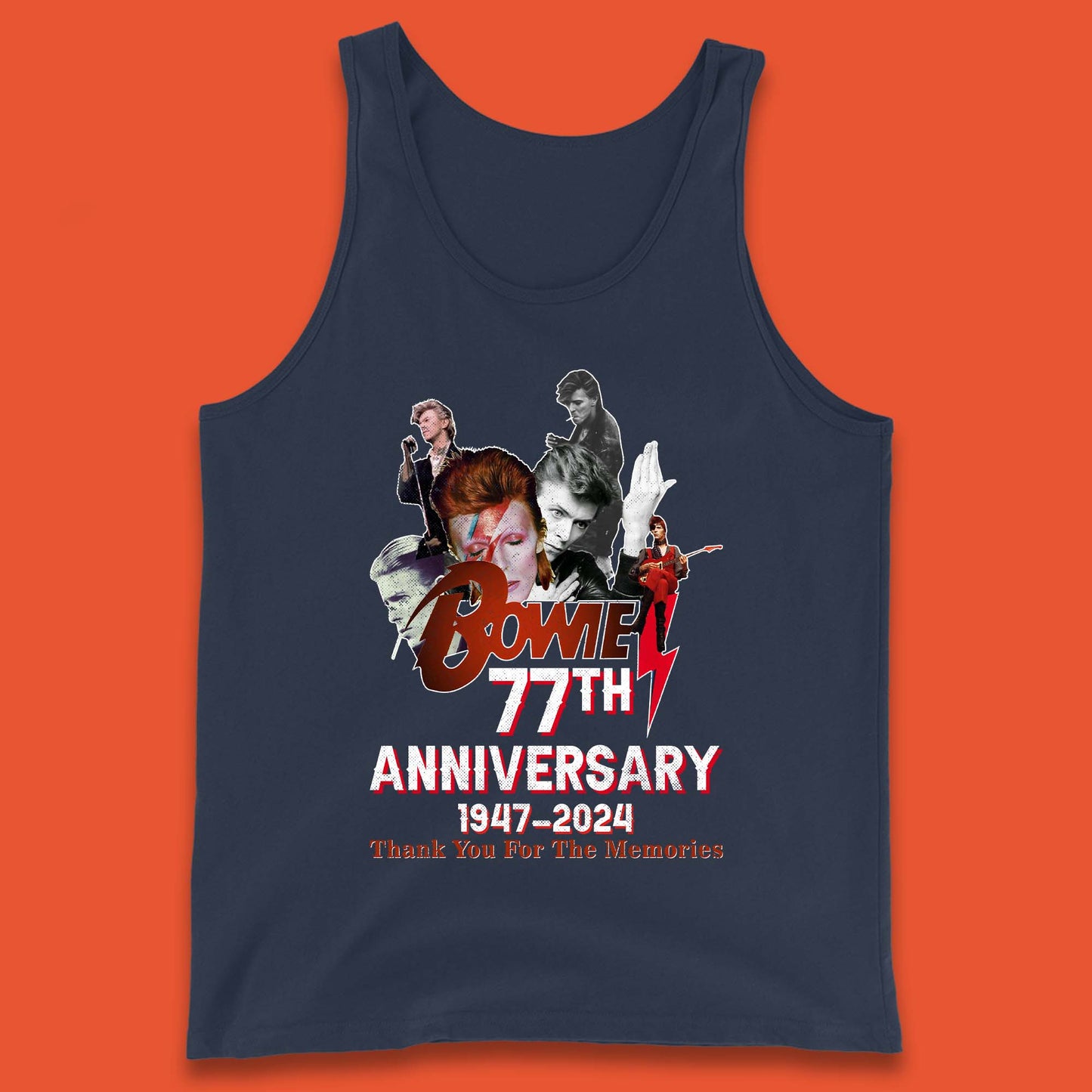 Bowie 77th Anniversary Tank Top