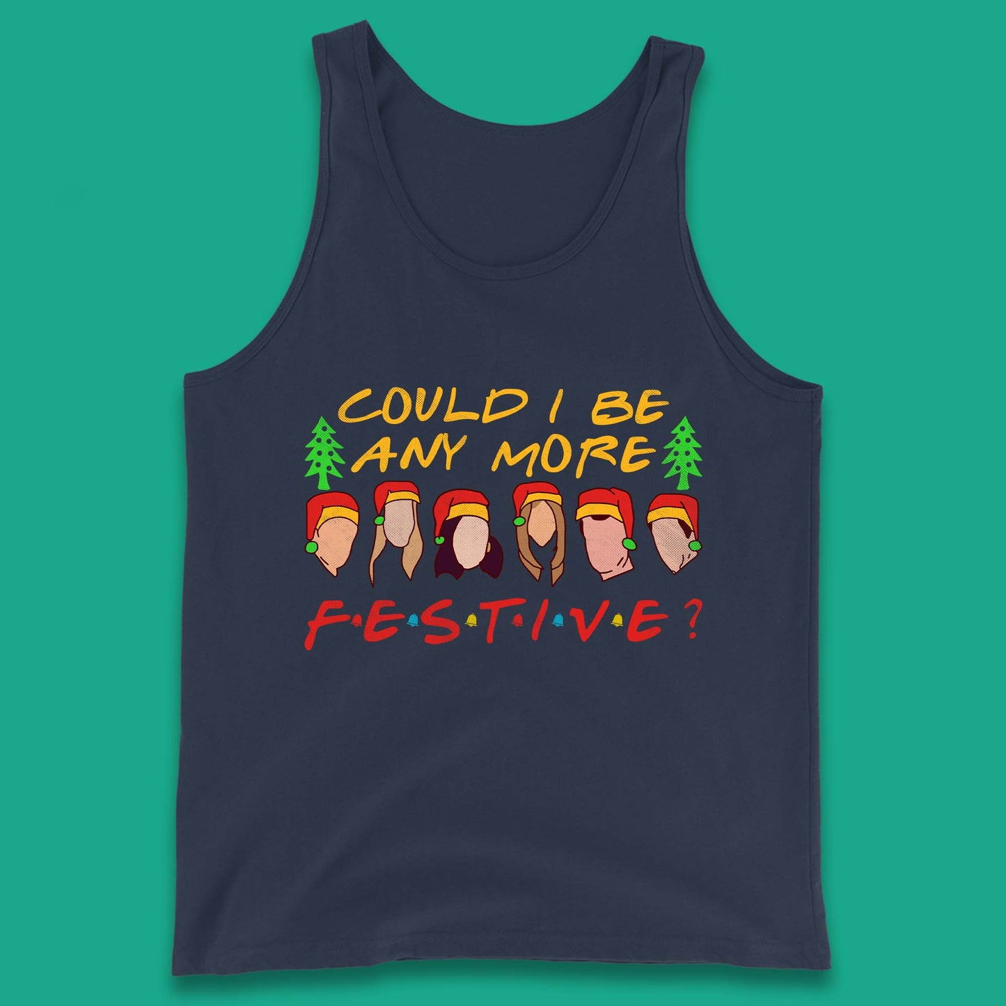 Friends Inspired Christmas Tank Top