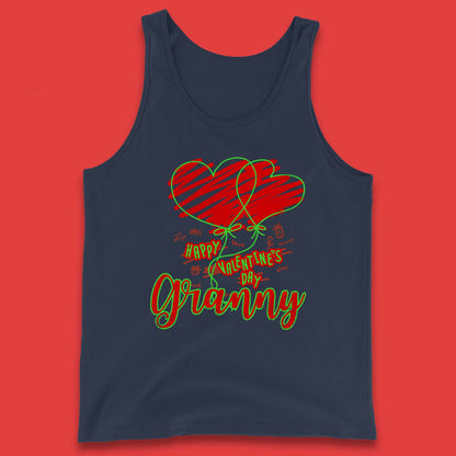 Happy Valentine's Day Granny Tank Top