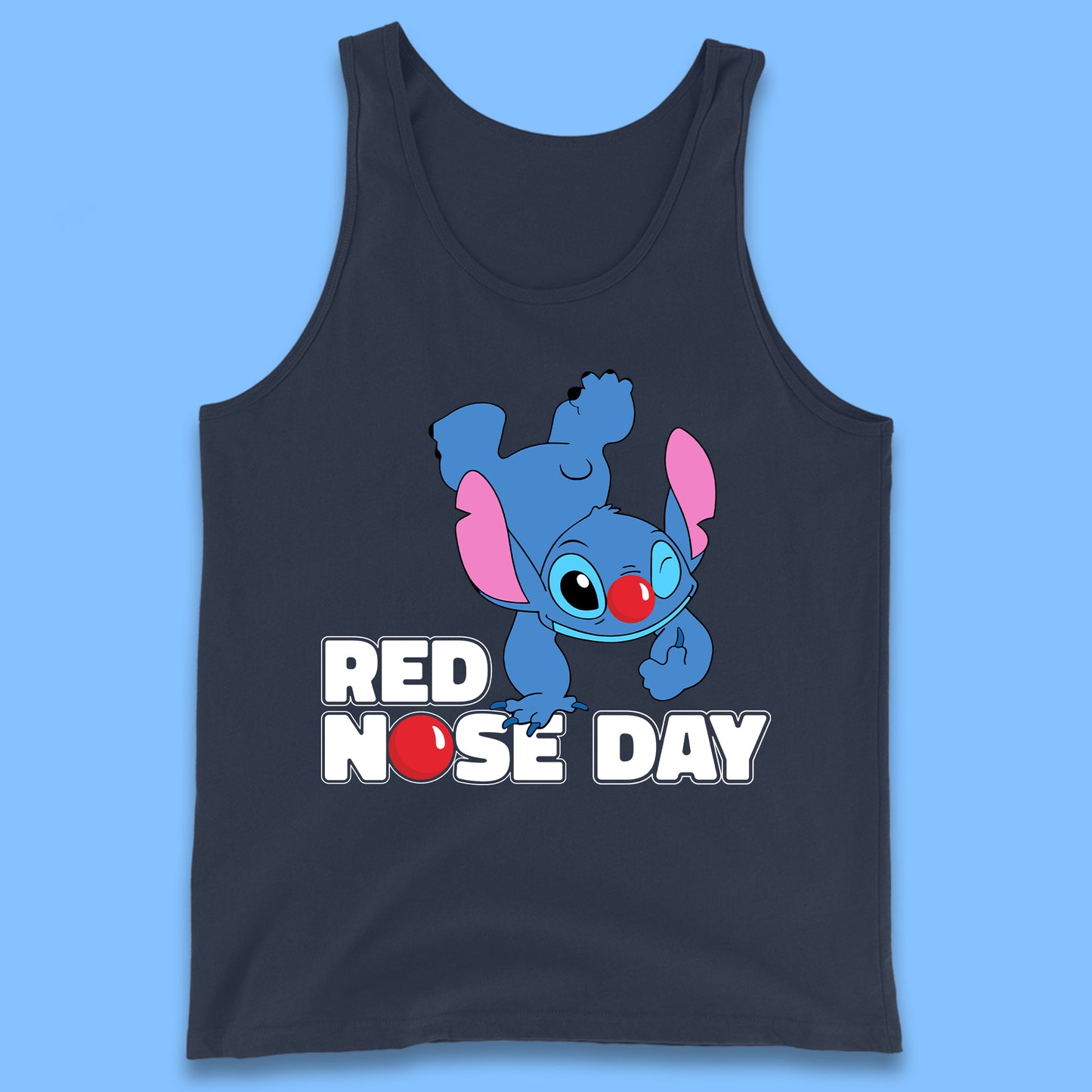 Stitch Red Nose Day Tank Top