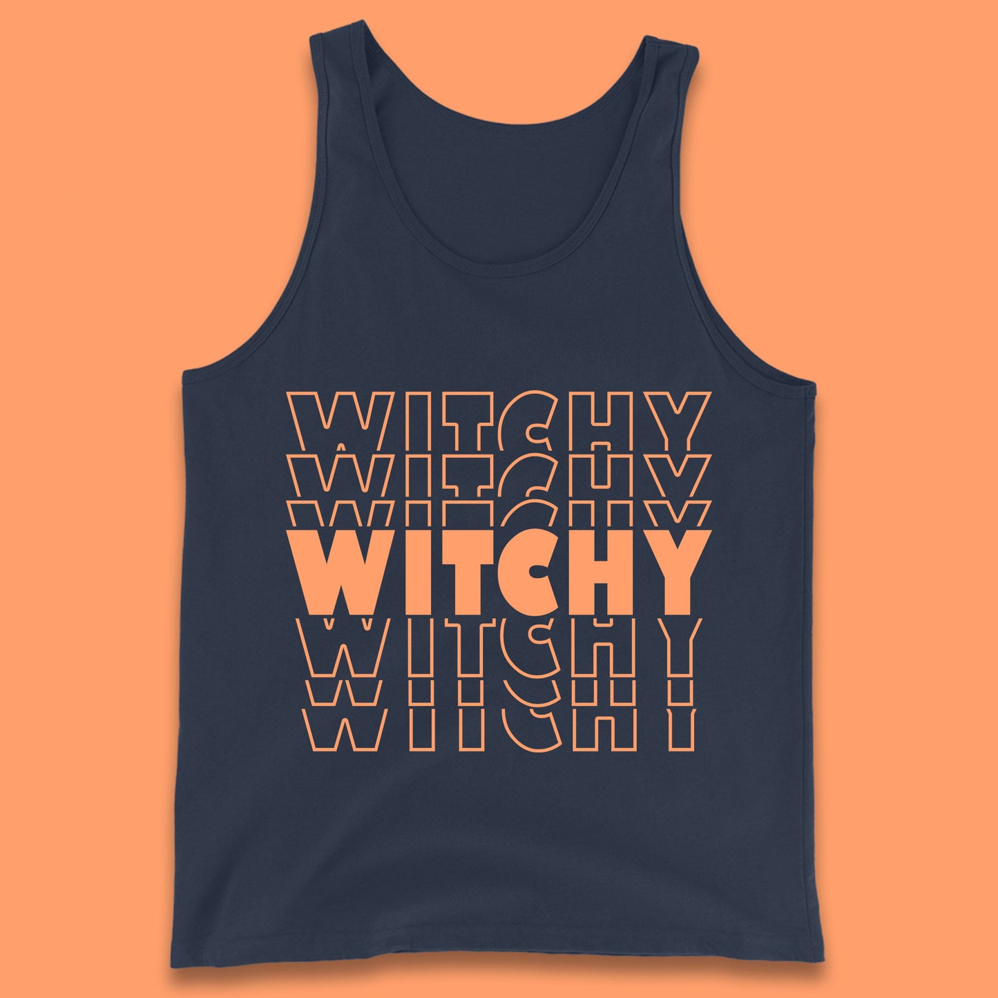 Witchy Halloween Witches Spooky Witch Vibes Witchy Aesthetic Halloween Party Tank Top
