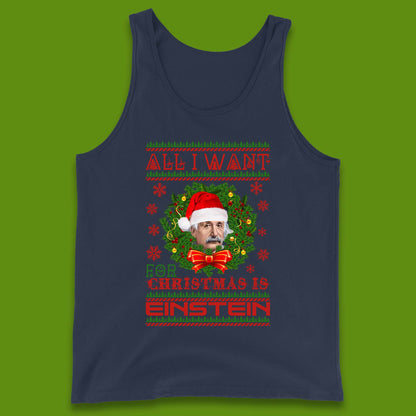 Want Einstein For Christmas Tank Top