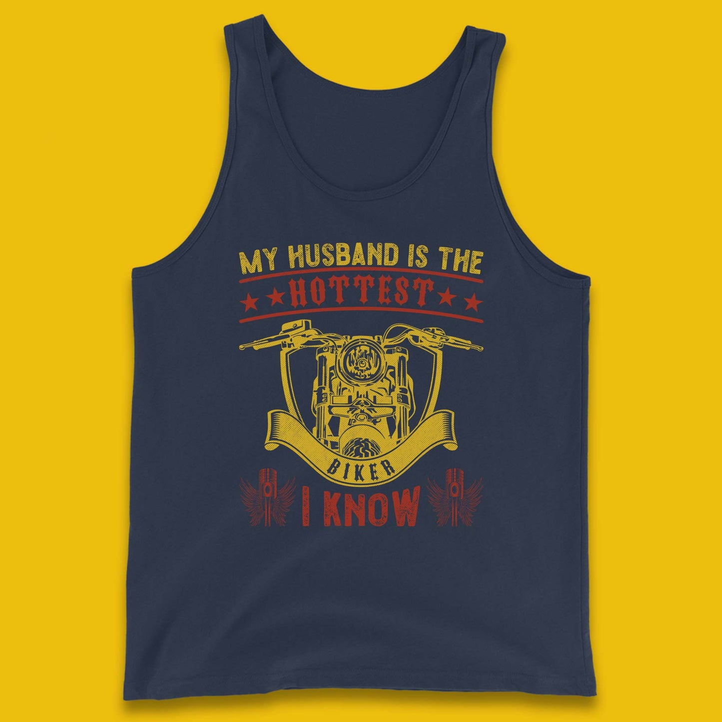 Husband Hottest Biker Tank Top