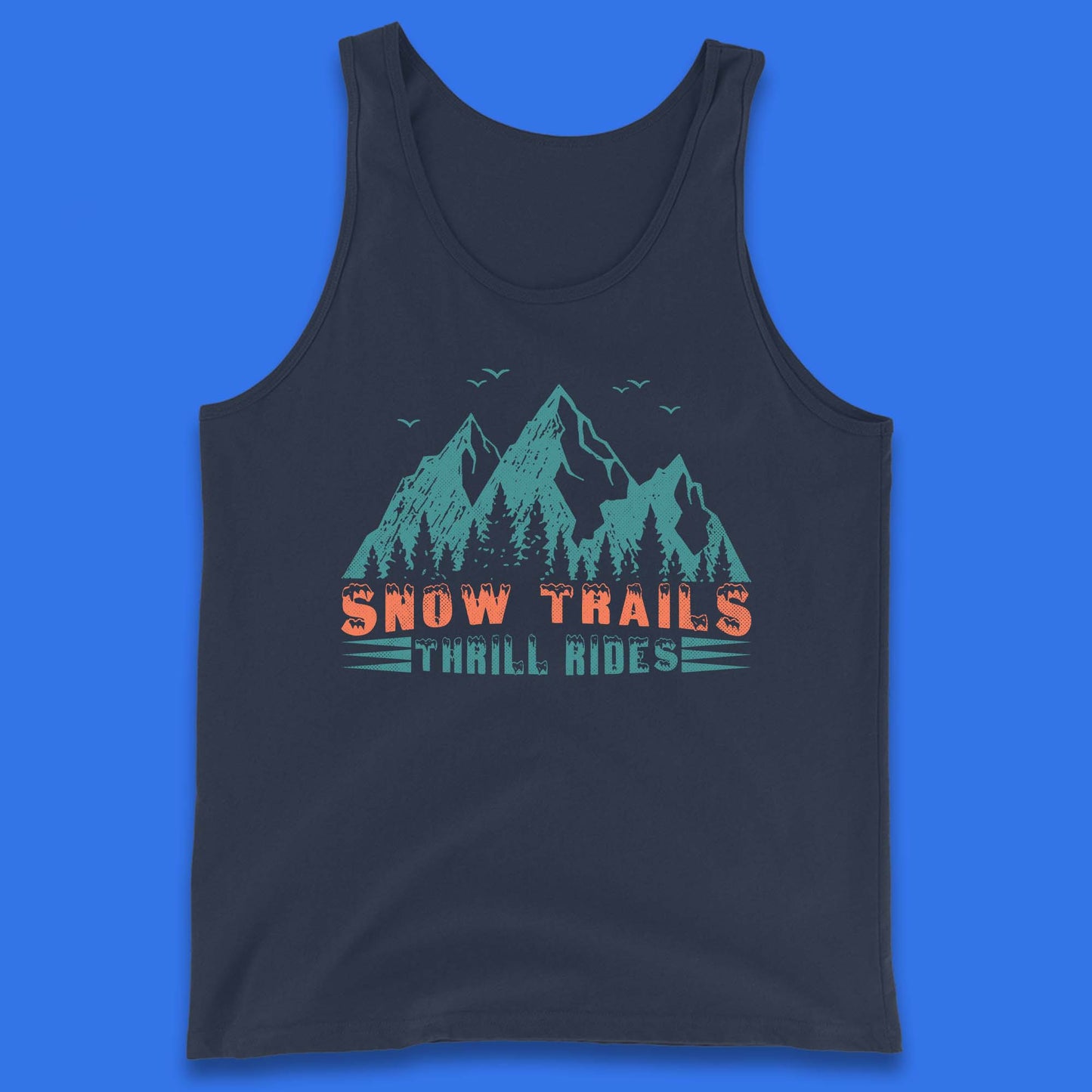 Snow Trail Thrill Rides Tank Top