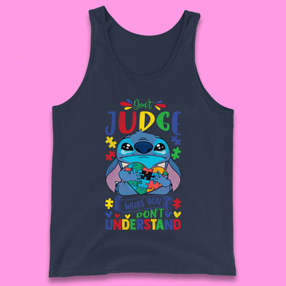 Autism Disney Stitch Tank Top