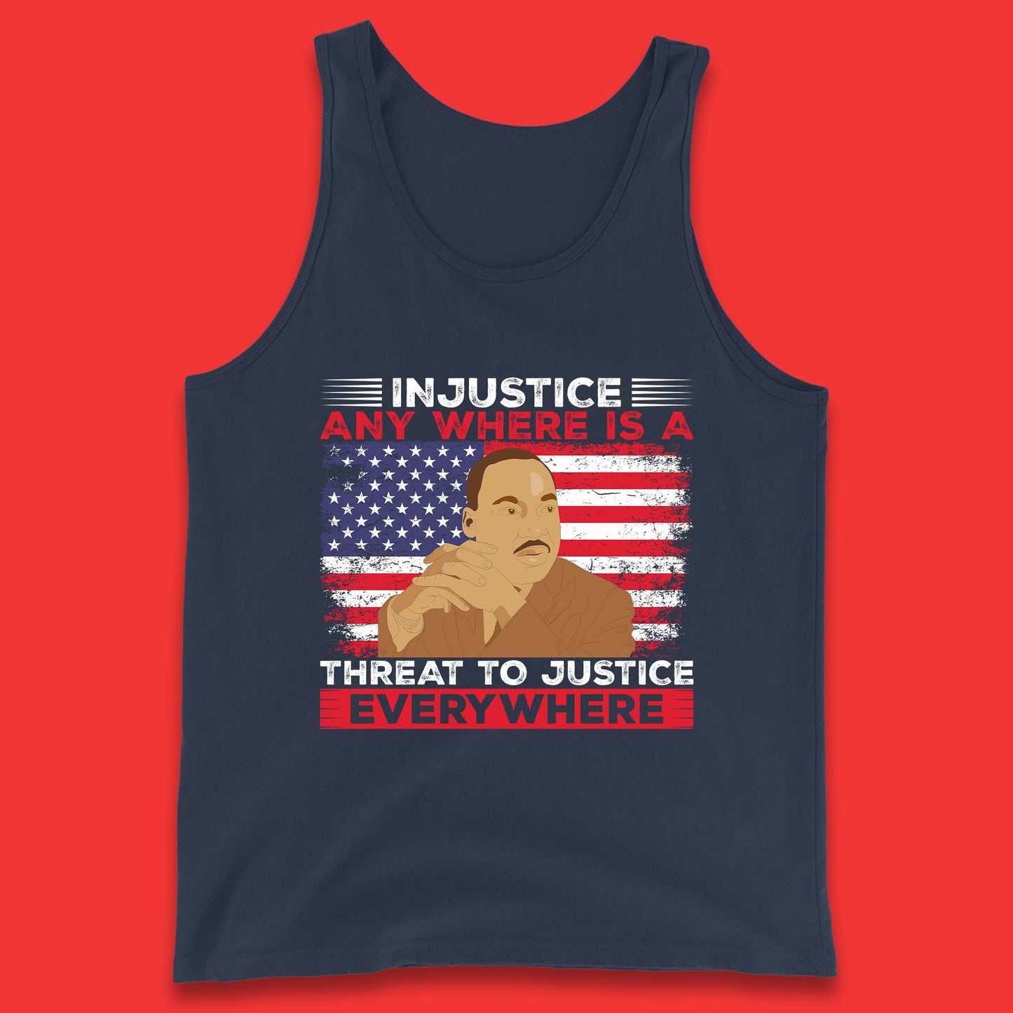 Martin Luther King Quotes Tank Top