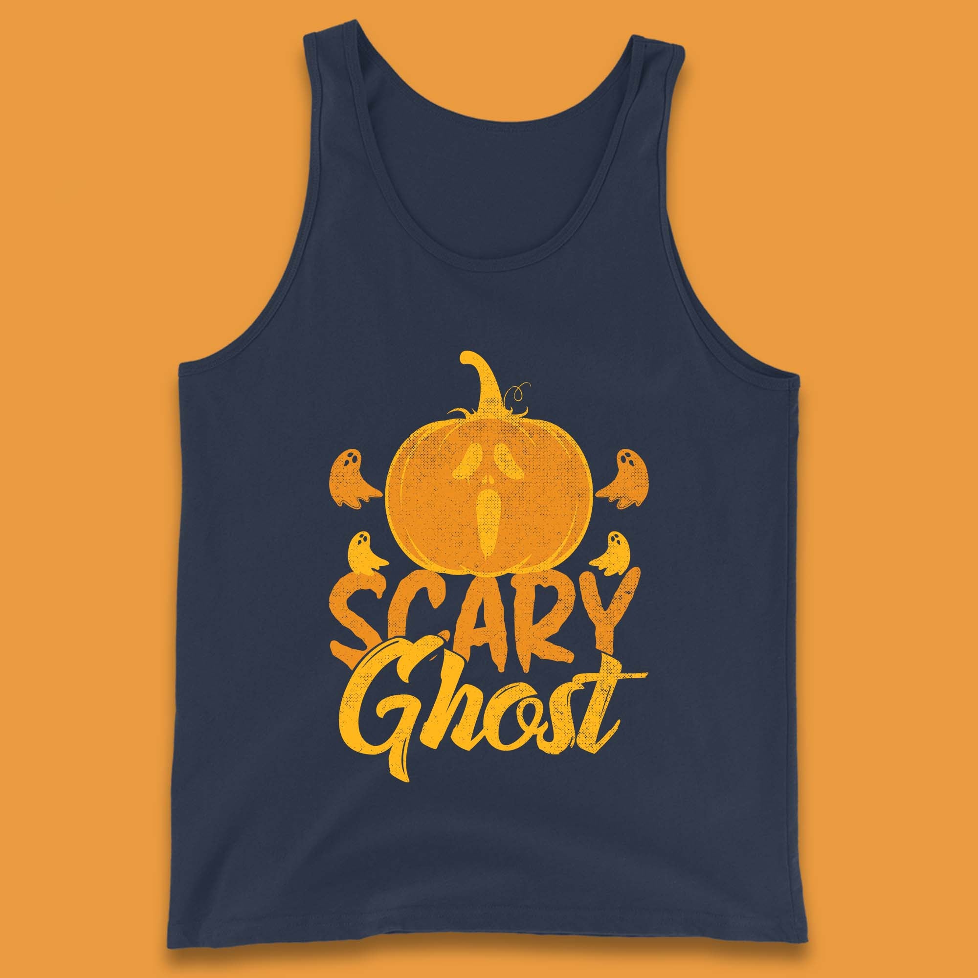 Scary Ghost Halloween Scream Ghost Face Horror Scary Pumpkin Ghostface Tank Top