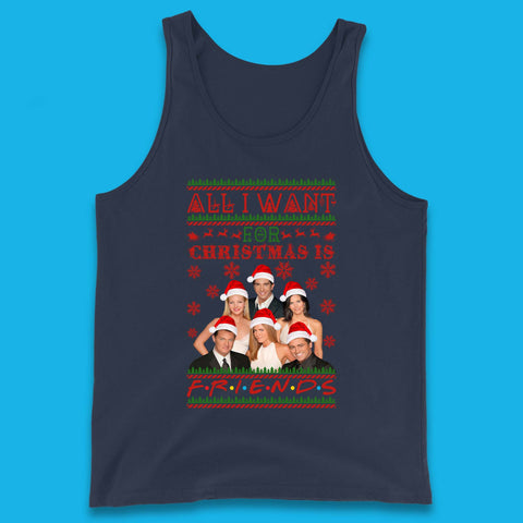 Want Friends For Christmas Tank Top