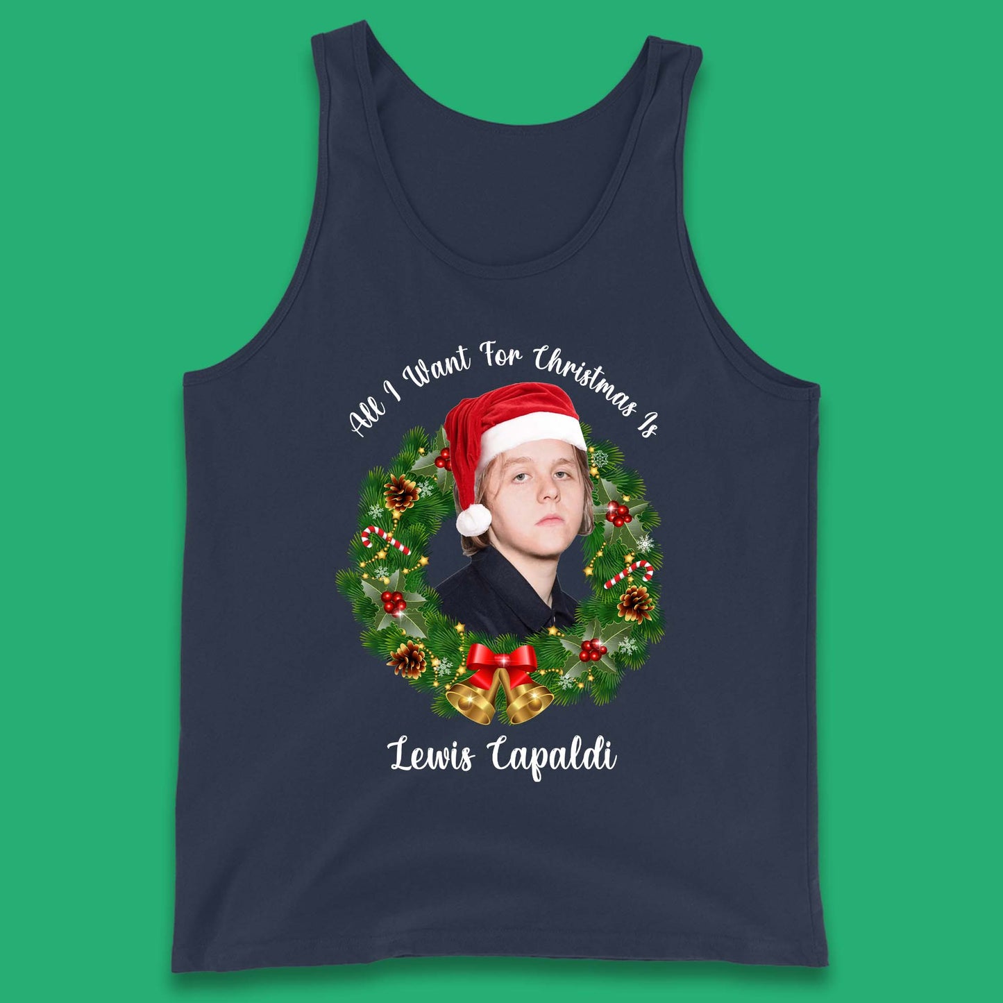Lewis Capaldi Christmas Tank Top
