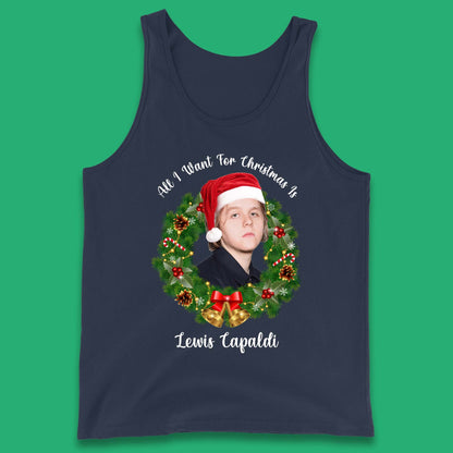Lewis Capaldi Christmas Tank Top