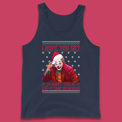 Joker Christmas Tank Top