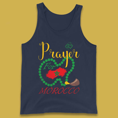 Prayer For Morocco Stay Strong Morocco Earthquake Support Tank Top