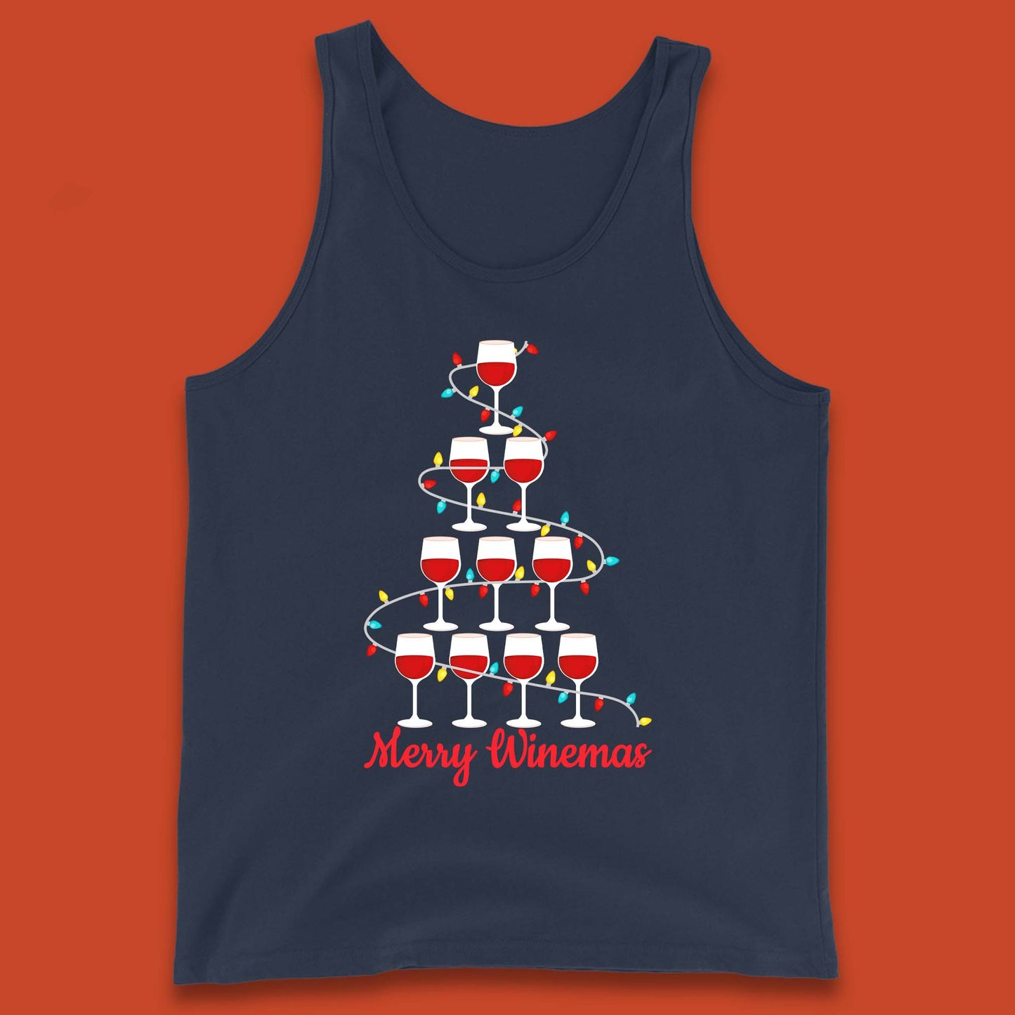 Merry Winemas Christmas Tank Top