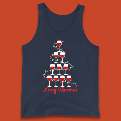 Merry Winemas Christmas Tank Top