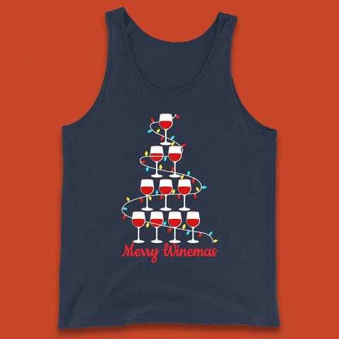 Merry Winemas Christmas Tank Top