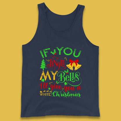 jingle bells funny tank top