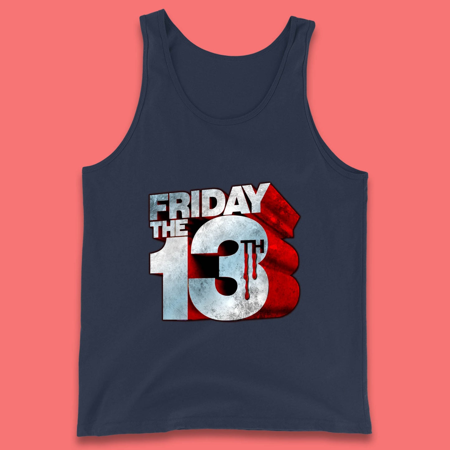Halloween Friday The 13th Horror Movie Horror Classic 80s Movie Tank Top