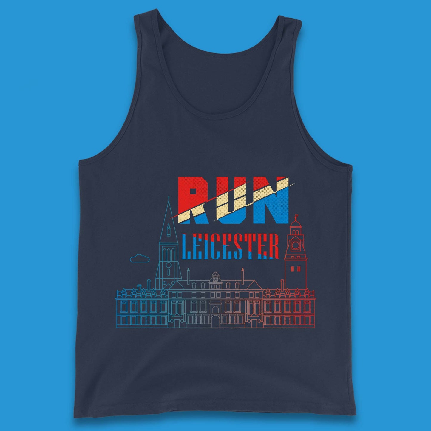 Run Leicester Festival - Souvenir Race Leicester Running Tank Top