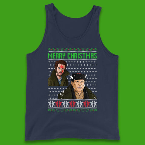 Marv And Harry Christmas Tank Top