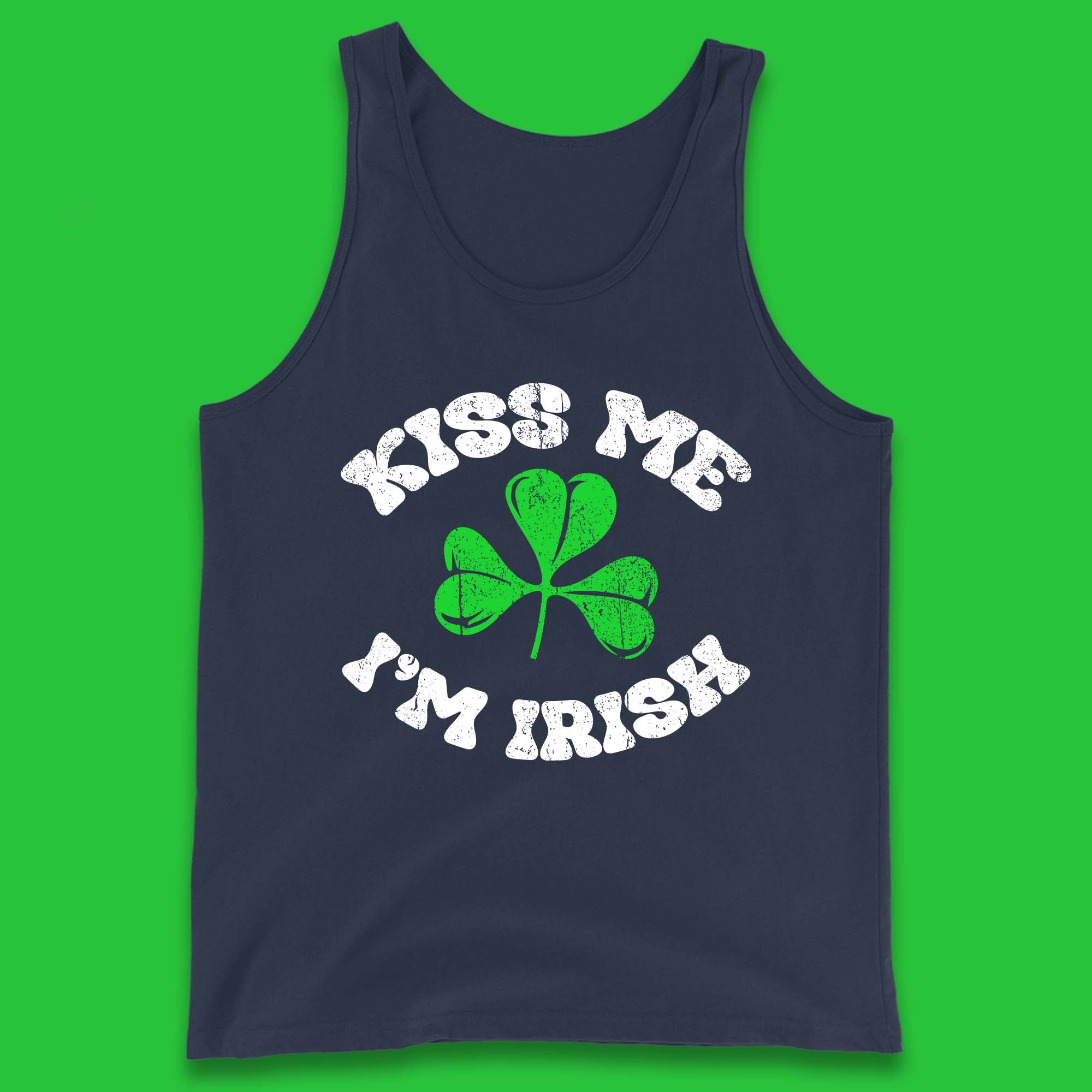 Kiss Me I'm Irish St. Patrick's Day Tank Top