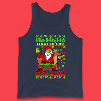 beery christmas tank top
