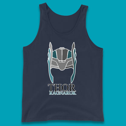 Thor Ragnarok Marvel Avenger Thor Helmet Superhero Movie Character Thor Helmet Ragnarok Tank Top