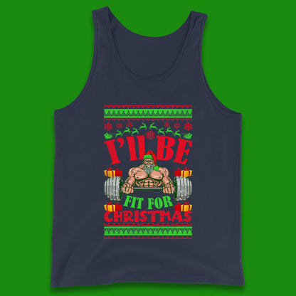 christmas gym tank top