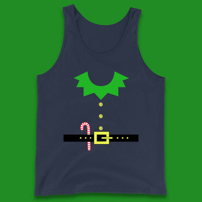 christmas elf costume christmas candy tank top