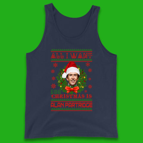Want Alan Partridge For Christmas Tank Top