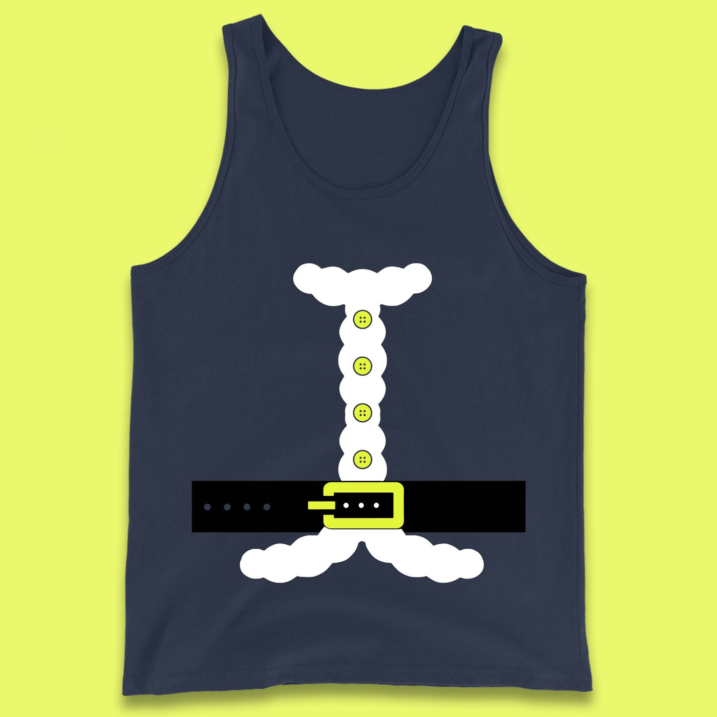 christmas santa claus costume tank top