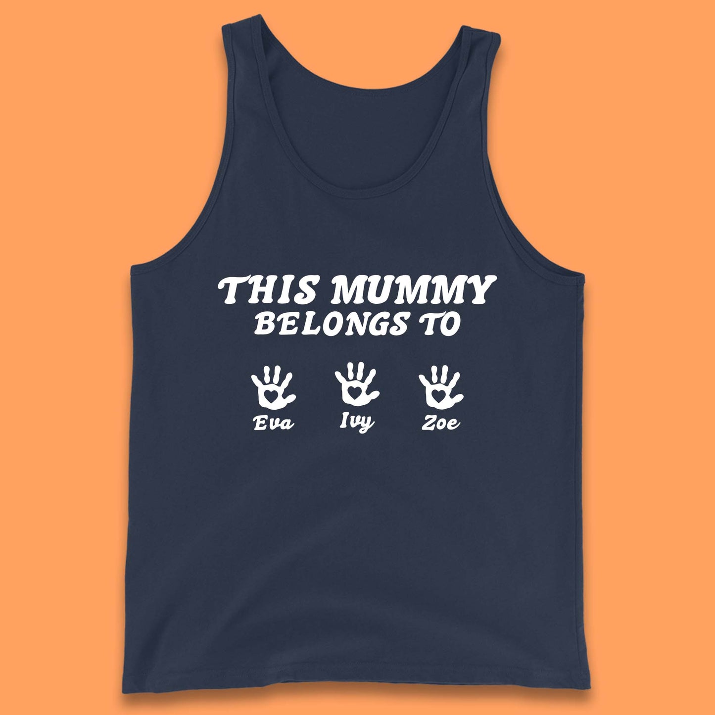 Personalised This Mummy Belongs Tank Top