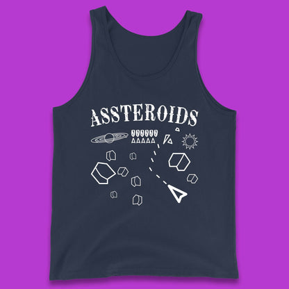Assteroids Video Game Tank Top