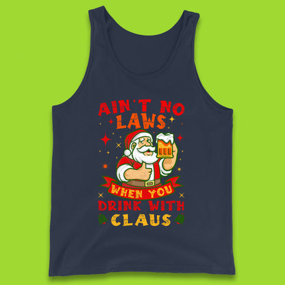 aint no laws claus tank top