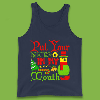 funny christmas tank top