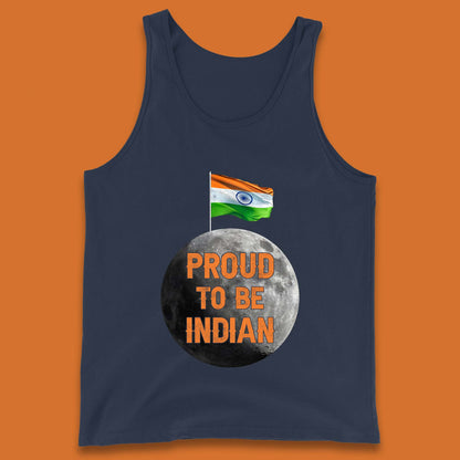 Proud To Be Indian Soft Landing To The Moon Chandrayaan-3 India On The Moon Tank Top