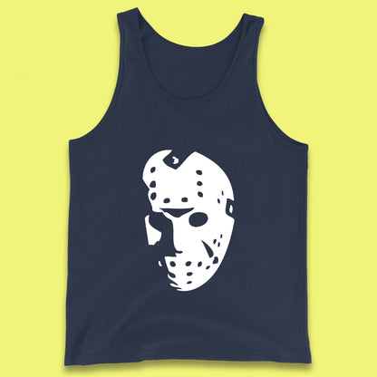 Halloween Jason Voorhees Horror Face Mask Friday The 13th Horror Movie Character Tank Top