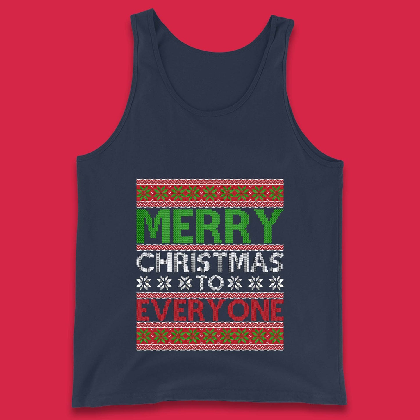 merry christmas tank top