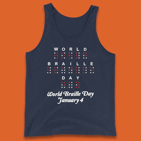 World Braille Day Tank Top