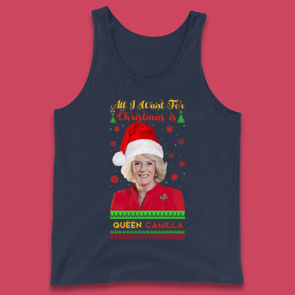 Queen Camilla Christmas Tank Top