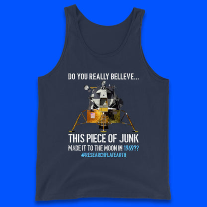 Research Flat Earth Tank Top
