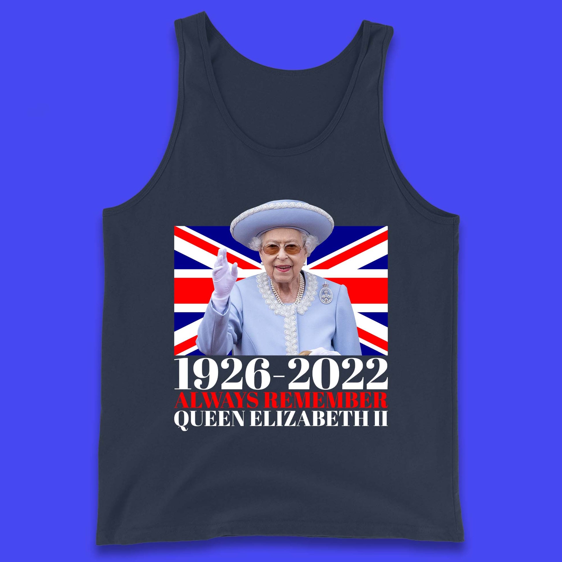 1926-2022 Queen Elizabeth II Tank Top