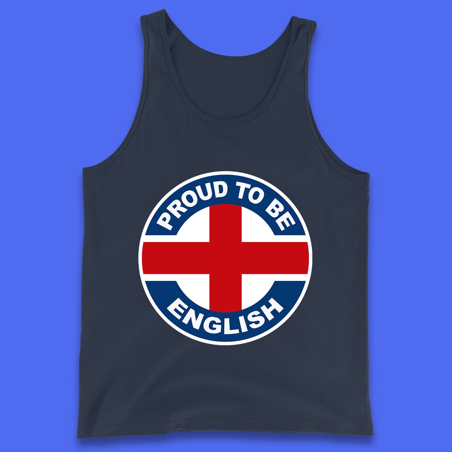 Proud To Be English Flag of England Union Jack, British flag, UK flag Proud English Pride Tank Top