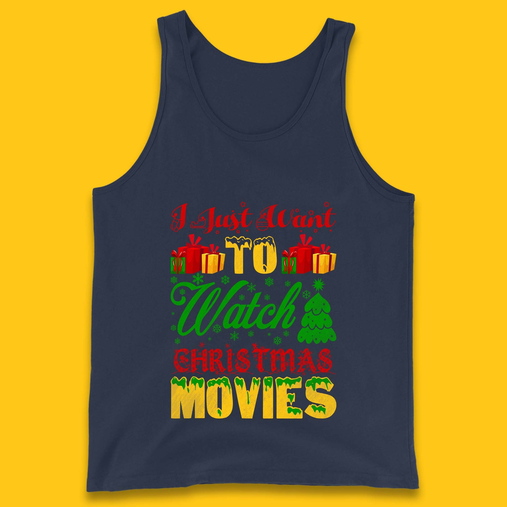 christmas movie tank top