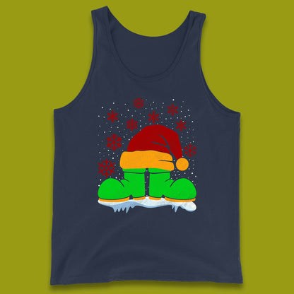 Santa Shoe Christmas Tank Top