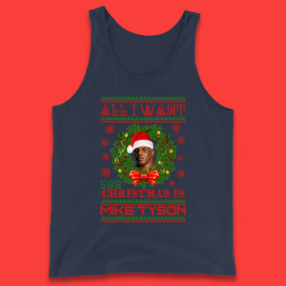 Mike Tyson Christmas Tank Top