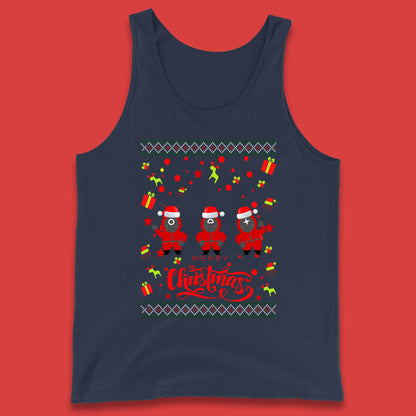 Squid Game Guards Christmas Tank Top